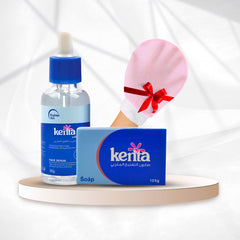 مجموعة كينتا لتفتيح البشرة وتنظيفها + هدية الليفة الكورية