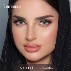 عدسات لومينوس الشهرية كريستال - كريستال