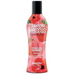 سوبر تان - لوشن تسمير البشرة بالفراولة والكركديه سويت تي 235 مل