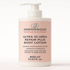 ديرم جروب - لوشن يوريا مرطب للجسم للبشرة شديدة الجفاف والبشرة الحساسة 400 مل