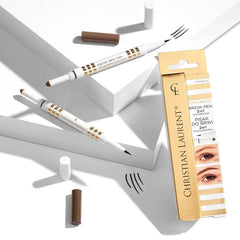 كريستيان لوران - قلم الحواجب 2 في 1 بني بارد