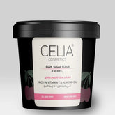 سيليا - مقشر سكر زيتي بالكرز بفتامين E و زيت اللوز 600 جم