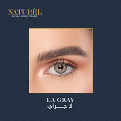 العدسات الطبيعية الشهرية لا جراي - La Gray