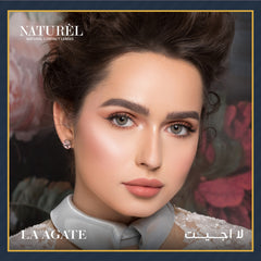 العدسات الطبيعية الشهرية لا أكيت - La Agate