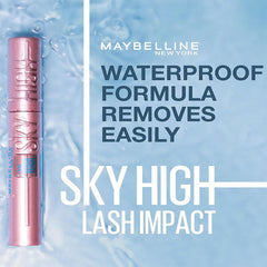 ميبلين - لاش سينسيشينال سكاي هاي ماسكارا ضد الماء فري بلاك