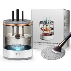آلة تنظيف فرش المكياج الكهربائية، آلة تنظيف فرش المكياج السريعة، منظفات فرش المكياج بخلاط التجميل لجميع أحجام فرش المكياج