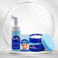 مجموعة كينتا وايت للعناية بالوجه والتنظيف العميق