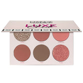 ميك اوفر 22 - باليت احمر الاخدود (لوكس شيك) مكون من 6 ألوان