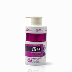 باقة 5M لتفتيح وترطيب الجسم – تنظيف عميق، تقشير، نعومة وإشراقة من أول استخدام