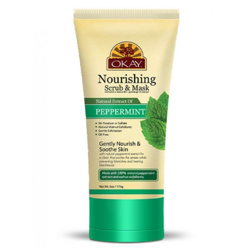 اوكاي - مقشر بطاطس وماسك بالنعناع 170 جرام