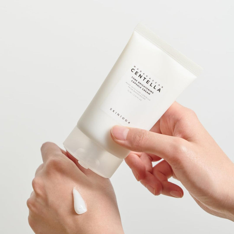 سكين 1004 - كريم لتفتيح البشرة بخلاصة السنتيلا 75 مل