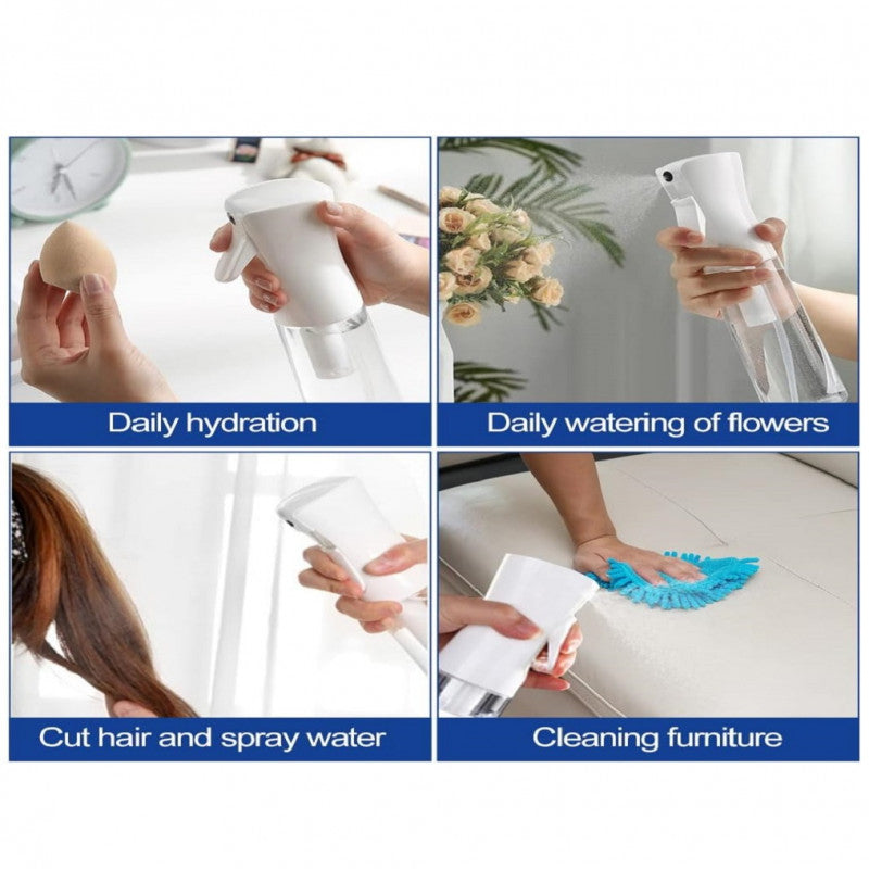 زجاجة رش الشعر المستمرة فائقة الدقة لتصفيف الشعر والعناية بالبشرة، 300 مل