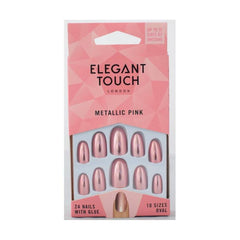 اظافر ايليقانت تاتش ذات ملمس أنيق Metallic Pink