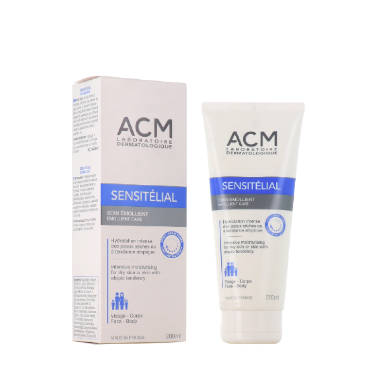 اي سي ام - كريم سينسيتيليال مرطب للبشره الجافه والحساسه 200 مل