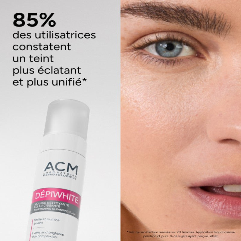 اي سي ام - غسول رغوي ديبى وايت مبيض للوجه والجسم 200 مل