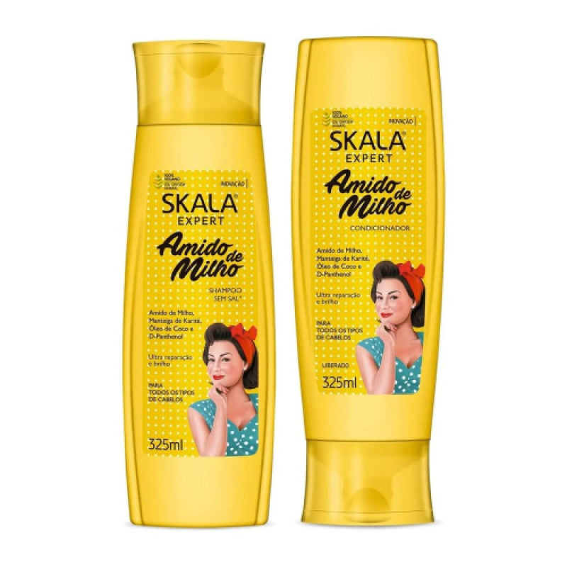 سكالا اكسبرت - مجموعة شامبو وبلسم نشأ الذرة 325x325 مل