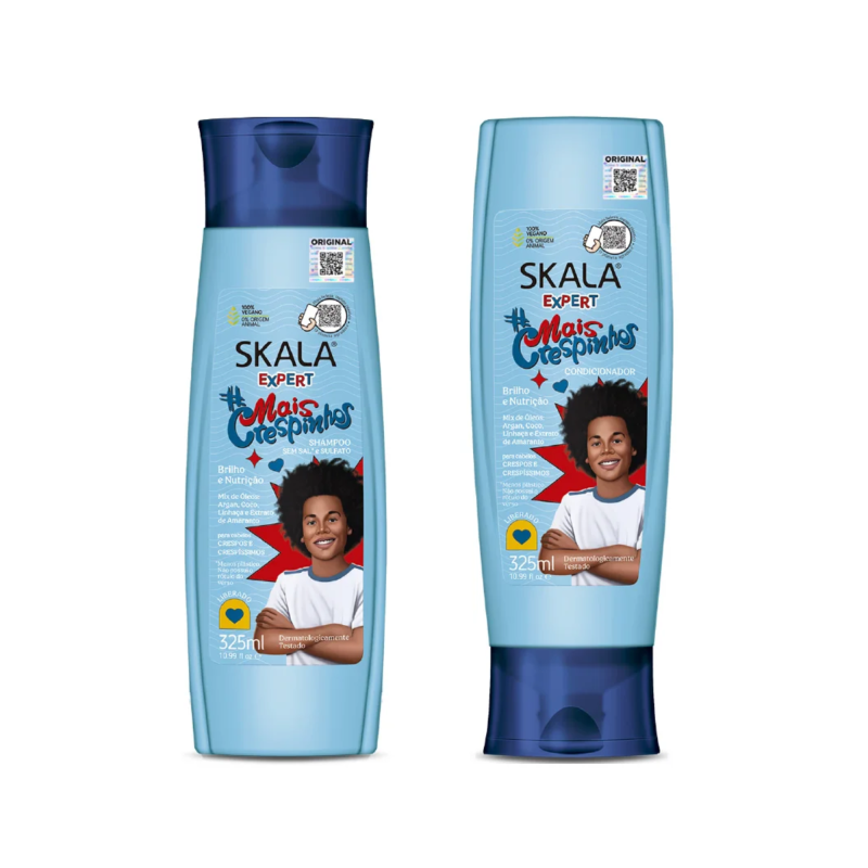 سكالا اكسبرت - مجموعة شامبو وبلسم ميس كريسبينهوس للأطفال 325x325 مل