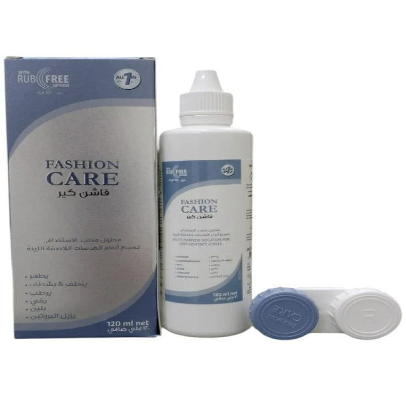 فاشن كير - عدسات تنظيف متعددة الإستخدام 120 مل