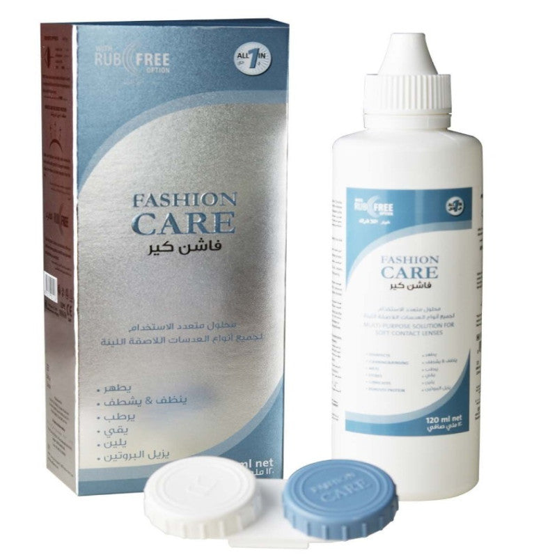 فاشن كير - عدسات تنظيف متعددة الإستخدام 120 مل