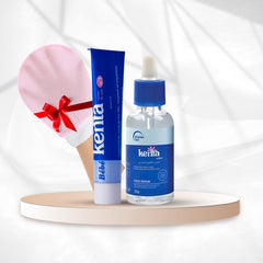 مجموعة كينتا لتفتيح البشرة والمناطق الحساسة + هدية الليفة الكورية