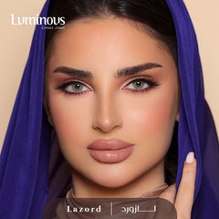 عدسات لومينوس الشهرية لازورد - لازورد