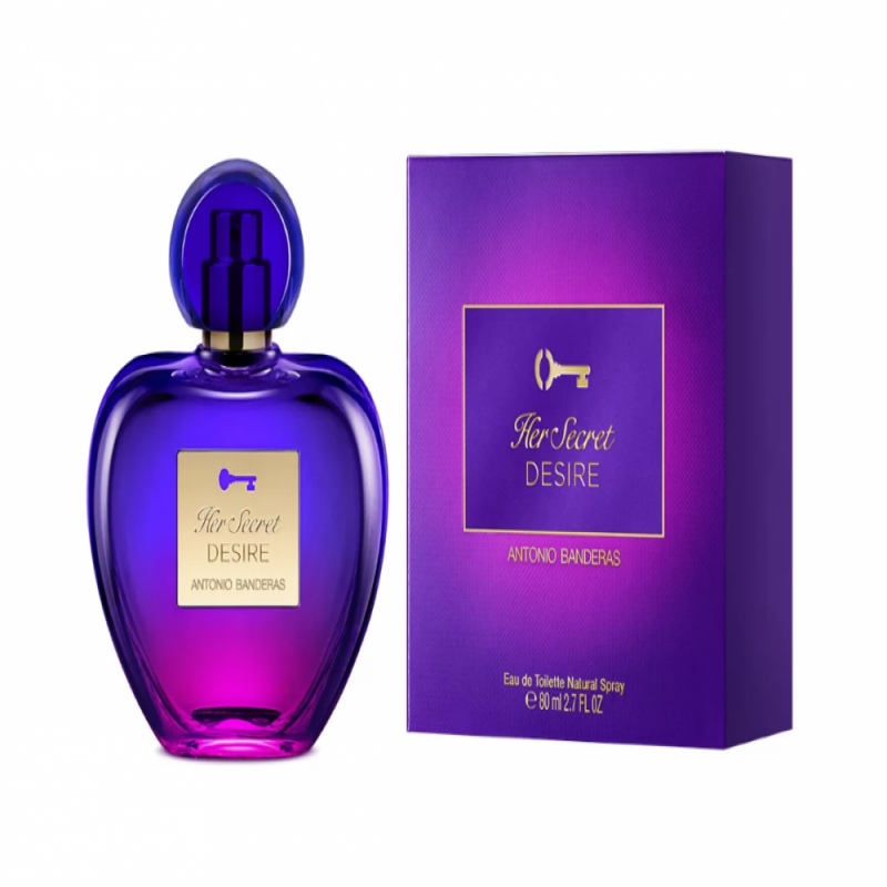 انطونيو بانديراس هير سيكريت ديزاير - أو دي تواليت (نسائي) 80مل