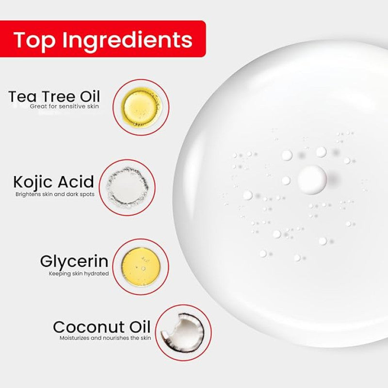 كوجي سان - صابونة تفتيح الوجه كوجيك اسيد 135 جم