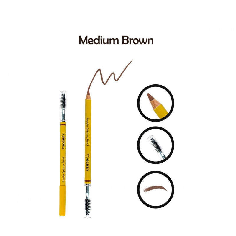 جوكي - قلم حواجب - ميديم براون