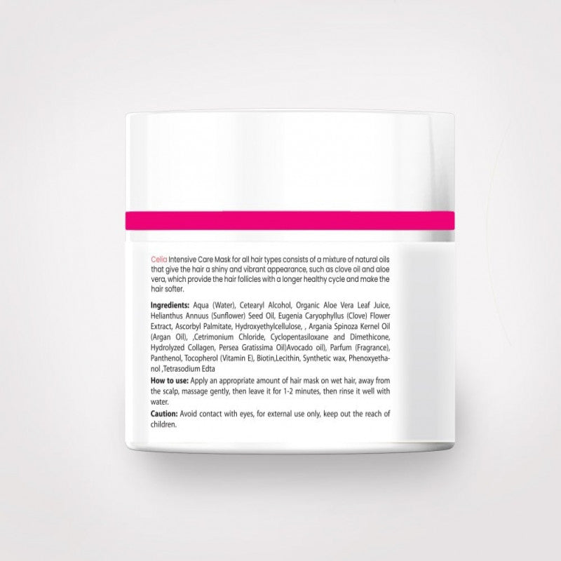 سيليا - ماسك القرنفل والصبار لجميع انواع الشعر 500 جم