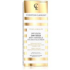 كريستيان لوران - إنفيوجن كريم مضاد لتجاعيد العين والجفون بالذهب عيار 24 قيراط 20 مل