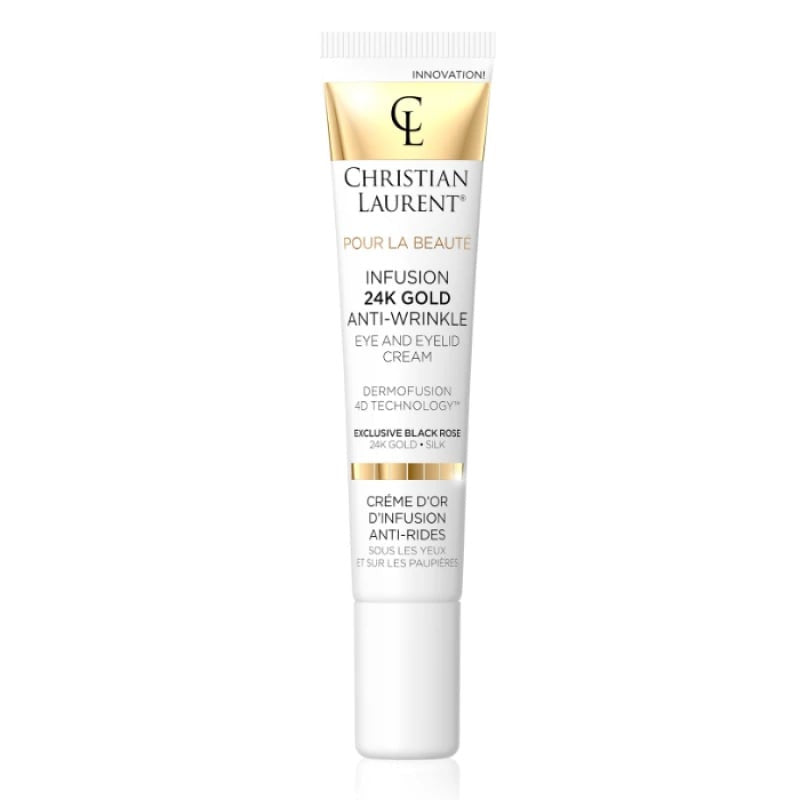 كريستيان لوران - إنفيوجن كريم مضاد لتجاعيد العين والجفون بالذهب عيار 24 قيراط 20 مل