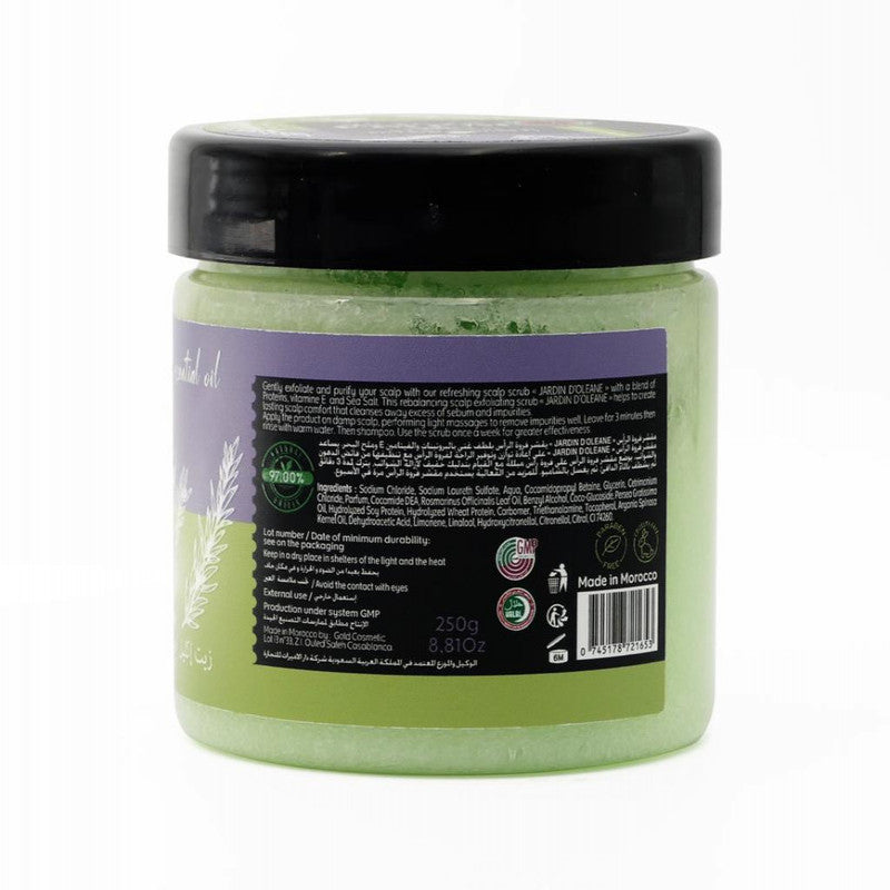 جاردن اوليان - مقشر فروة الرأس بزيت اكليل الجبل الاساسي 250 جرام