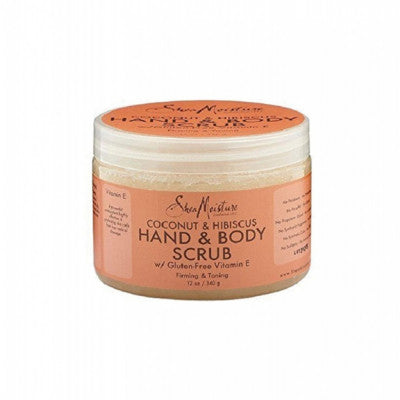 شيا مويستشر -مقشر الجسم واليد بمستخلصات جوز الهند والكركديه  -340 جرام