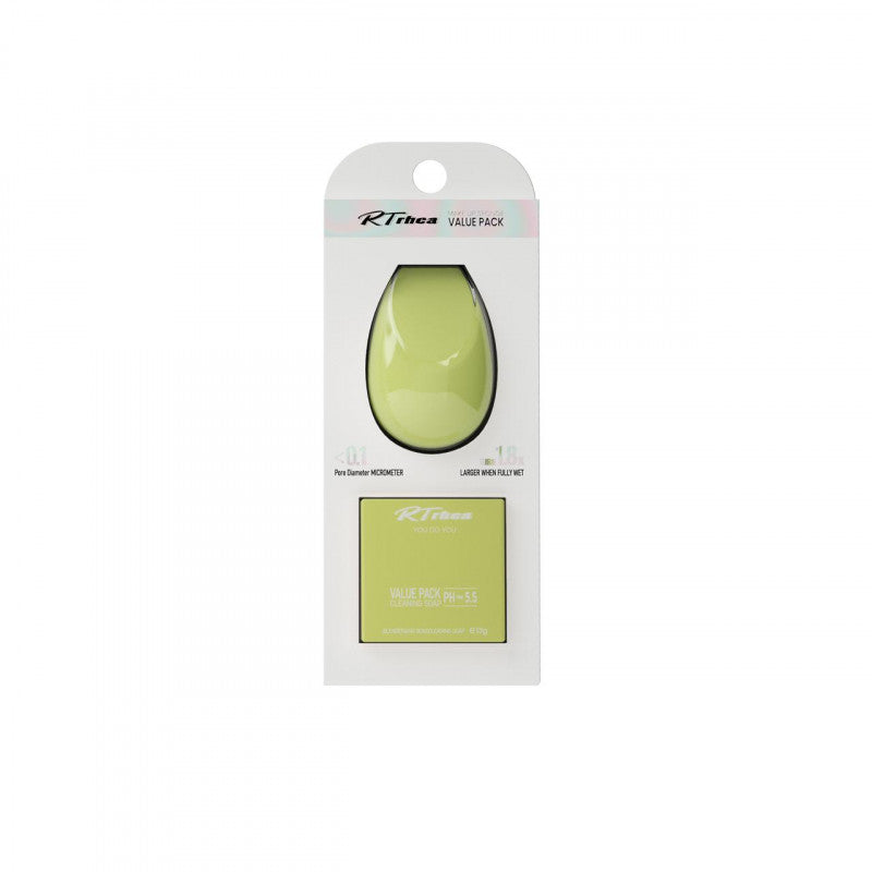 كي اس دي منظف - اسفنج والصابون الملمس الناعم على البشرة - اخضر 215