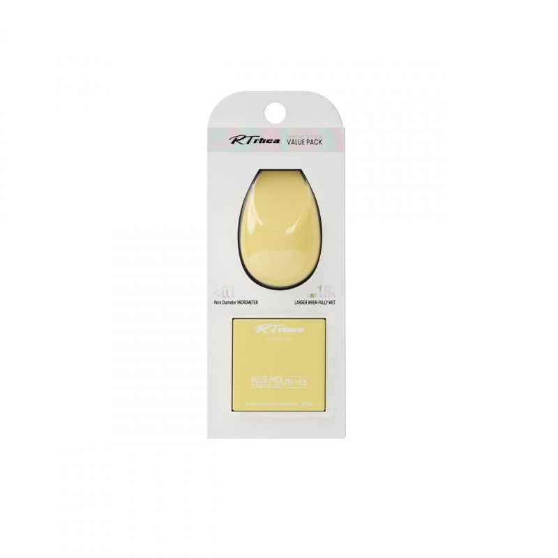 كي اس دي - اسفنج والصابون انتعاش ناعم جلد ناعم - أصفر 216