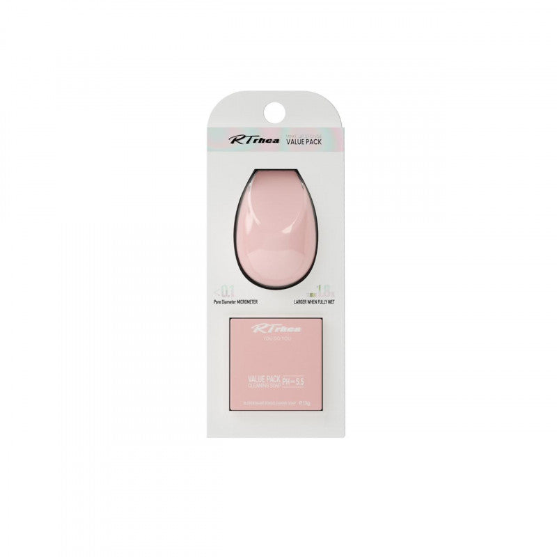 كي اس دي - اسفنج والصابون انتعاش ناعم للبشرة اليابانية - وردي جامق 216