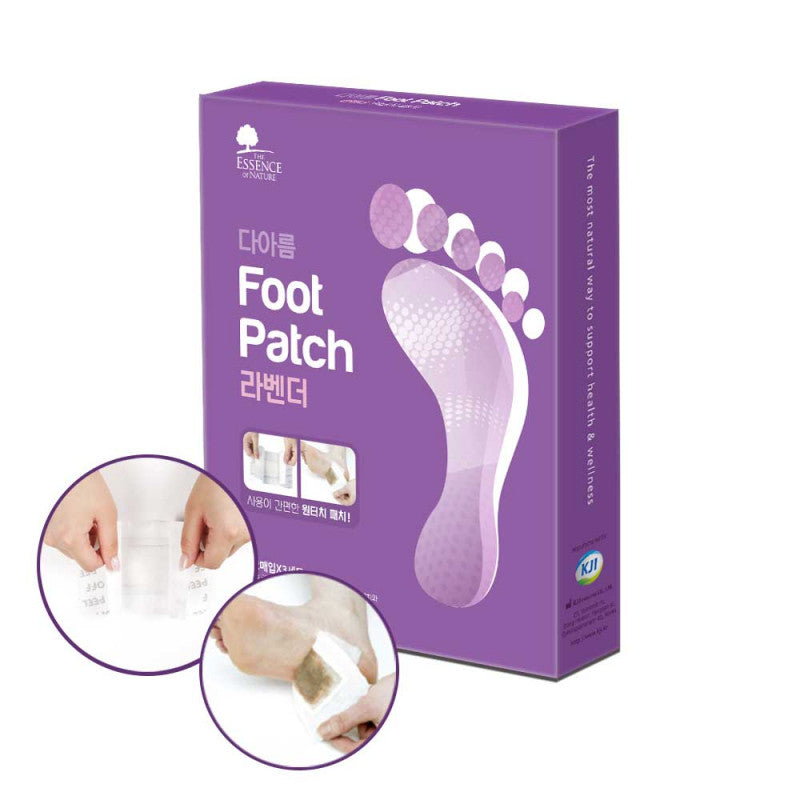 ذي ايسنس - لاصقة القدم العلاجية لافندر (الخزامى)