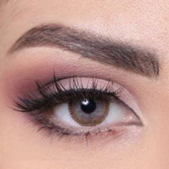 عدسات لونس مي براون - بني