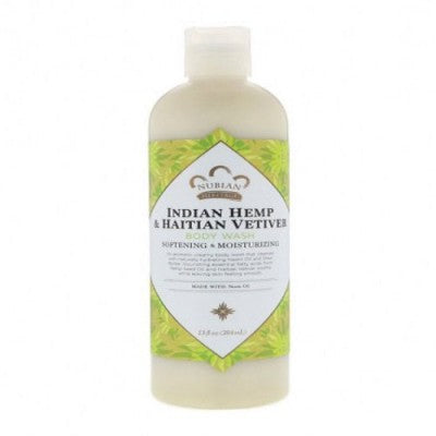 نوبيان هيرتيج - سائل استحمام بالقنب الهندي و النجيل الهايتي384 مل