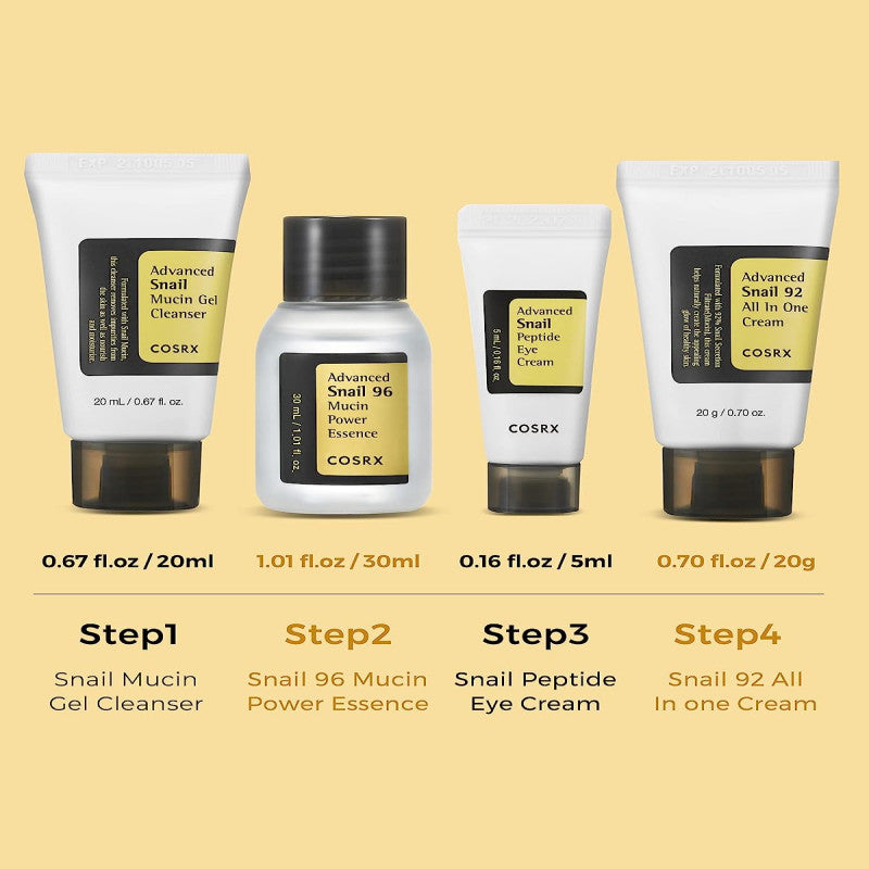 كوسركس - مجموعة الحلزون - 4 قطع