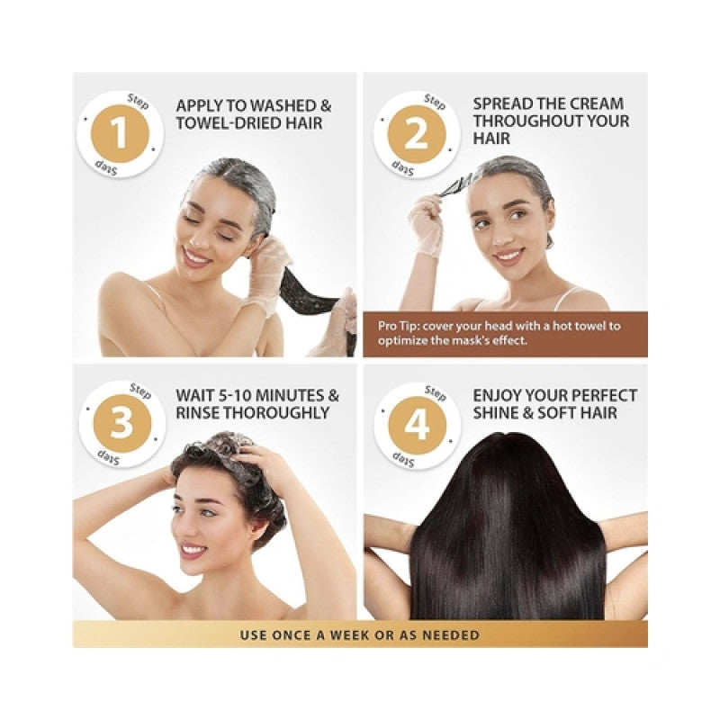 كارسيل - قناع لإصلاح الشعر الجاف والتالف 500 مل