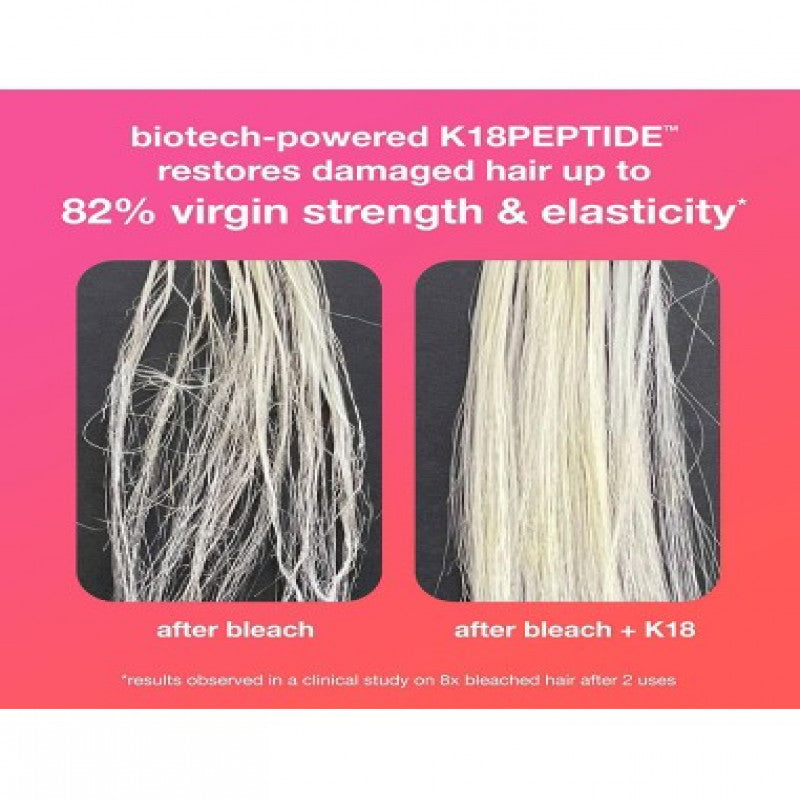 كي 18 - قناع يترك على الشعر للاصلاح الجزيئي بالببتيدات 150 مل