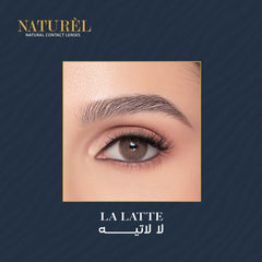 عدسات ناتشورال الشهرية لا لاتيه - La Latte