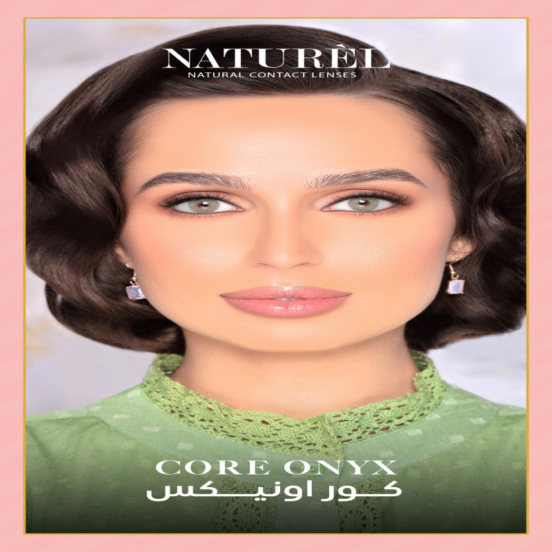 عدسات ناتشورال الشهرية كور اونكس - Core Onyx