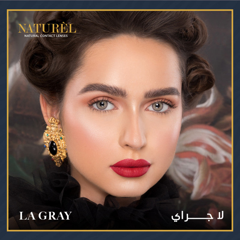 العدسات الطبيعية الشهرية لا جراي - La Gray
