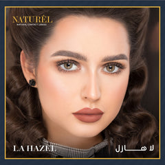 العدسات الطبيعية الشهرية لا هازل - La Hazel