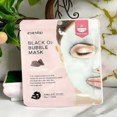 اي ان ليب - قناع الوجة O2 لإزالة السموم بخلاصة الصخور البركانية  20 جم