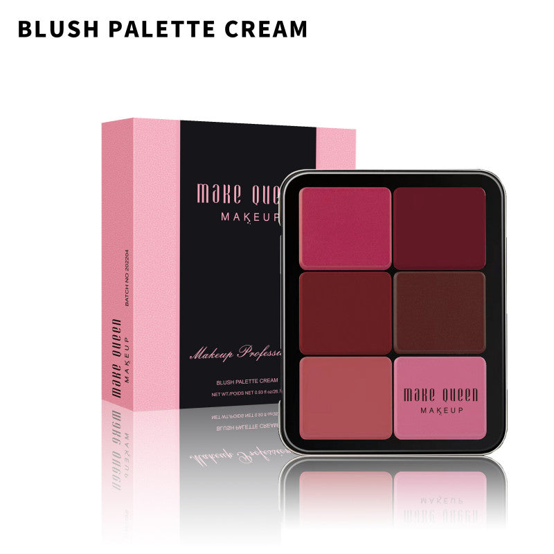 باليت احمرخدود من ميك كوين ميك اب 12 لون