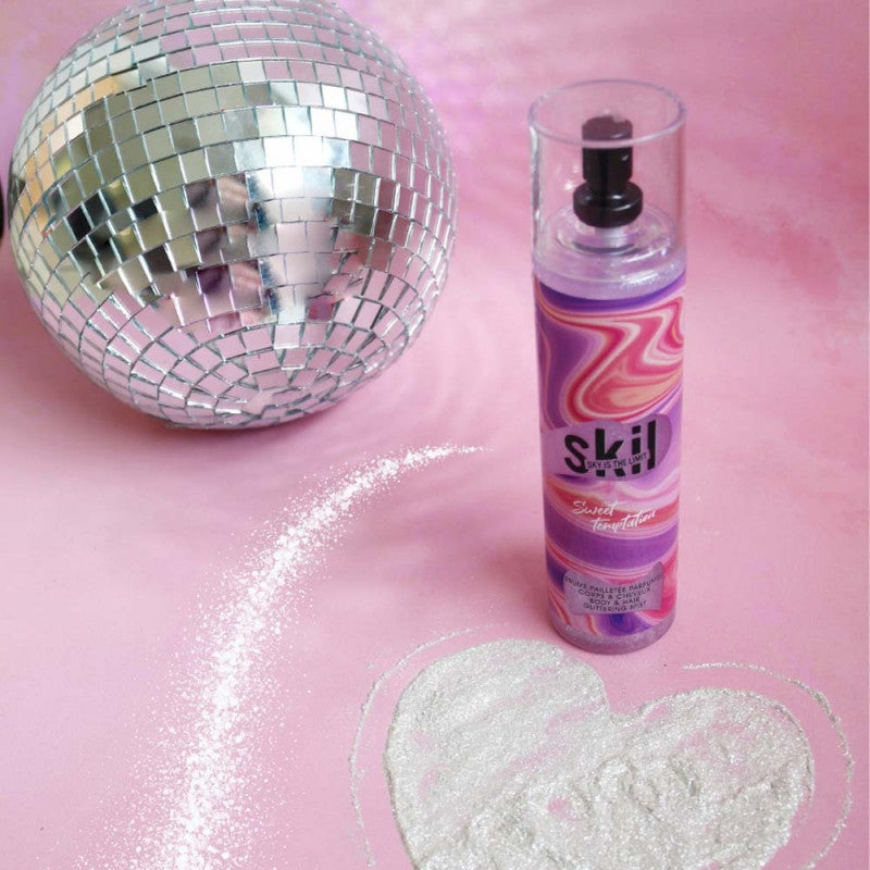 سكيل - معطر الجسم و الشعر مع لمعة سويت تيمبتيشن 250 مل