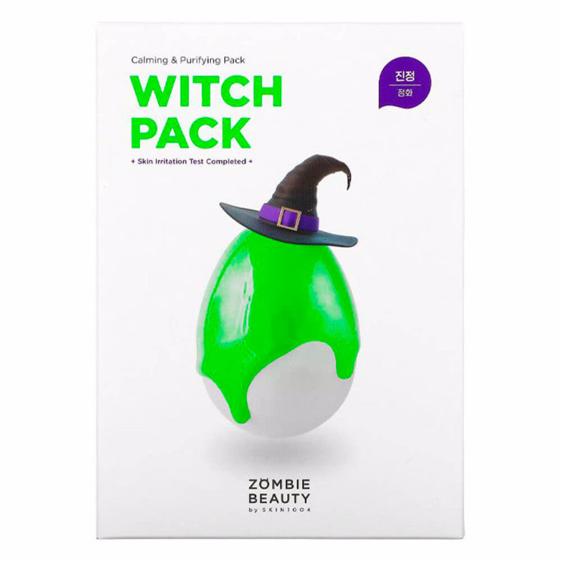 سكين 1004 - زومبي بيوتي قناع الطين المهدئ  بالشاي الأخضر 64 جم